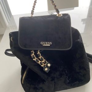 Guess Velvet Backpack